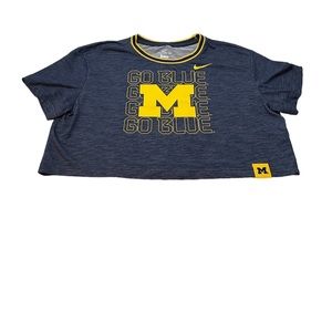 Nike University of Michigan Crop Top